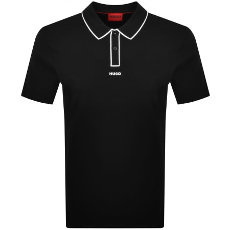 Product image for HUGO Dalumo Polo T Shirt Black