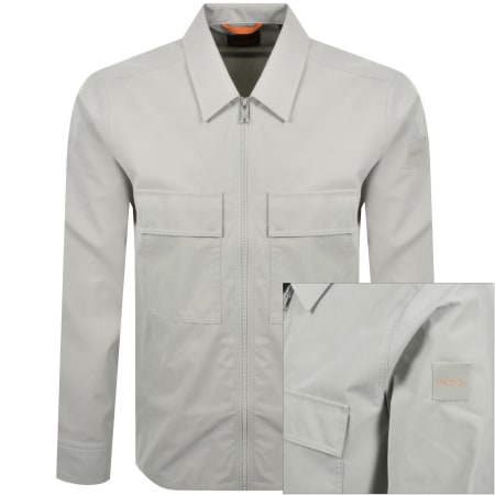 Product image for BOSS Lozzy M Overshirt Beige