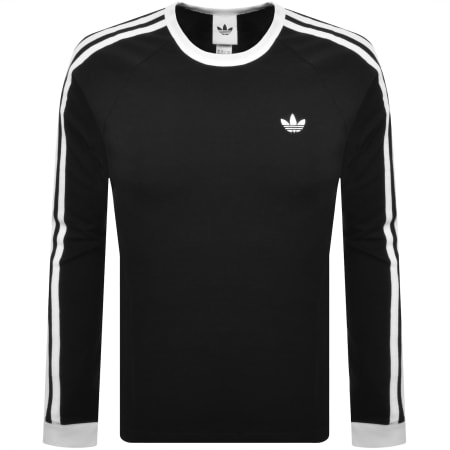 Product image for adidas Three Stripes T Shirt Black
