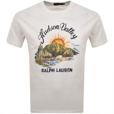 Product image for Ralph Lauren Graphic T Shirt White