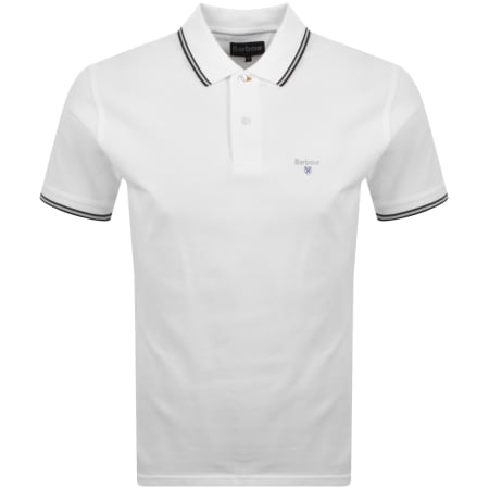 Product image for Barbour Fielding Polo T Shirt White