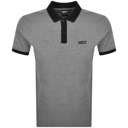 Product image for Barbour International Morley Oxford Polo Black