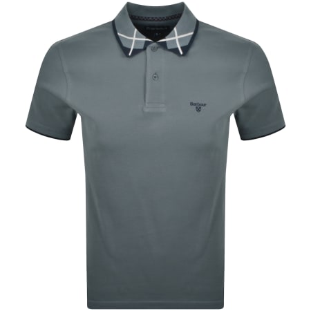 Product image for Barbour Brodie Tailored Polo T Shirt Blue