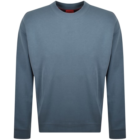 Product image for HUGO Dapocrew Relaxed Fit Sweatshirt Blue