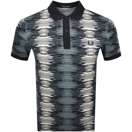 Product image for Fred Perry Soundwave Polo T Shirt Blue