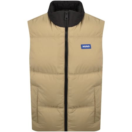 Product image for HUGO Blue Bodolino Gilet Medium Beige