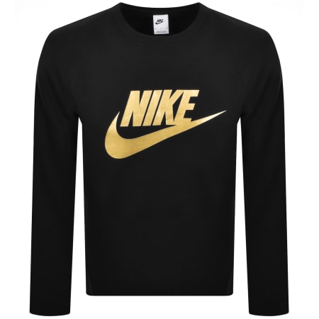 Product image for Nike Club Crew Neck Sweatshirt Black