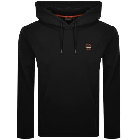 Product image for Napapijri B Badge Hoodie Black