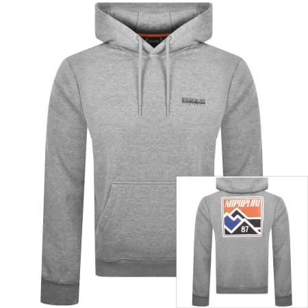 Product image for Napapijri B Guide Hoodie Grey
