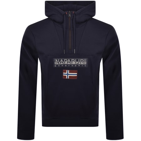 Product image for Napapijri Burgee HZH 2.0 Hoodie Navy