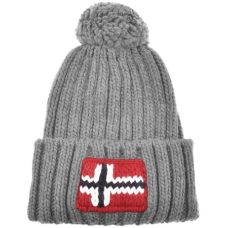 Product image for Napapijri Semiury 5 Beanie Hat Grey