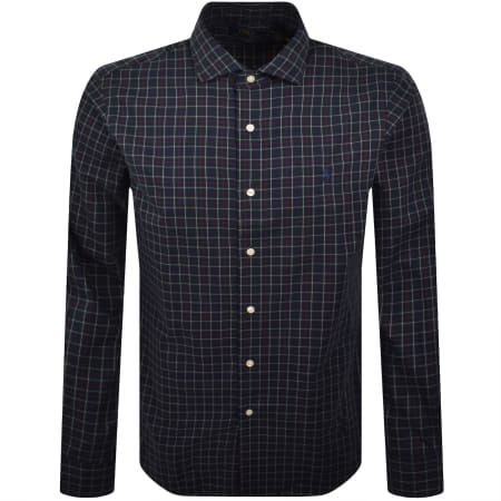 Product image for Ralph Lauren Check Long Sleeve Shirt Navy