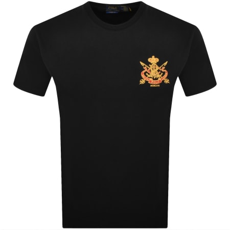 Product image for Ralph Lauren Logo T Shirt Black