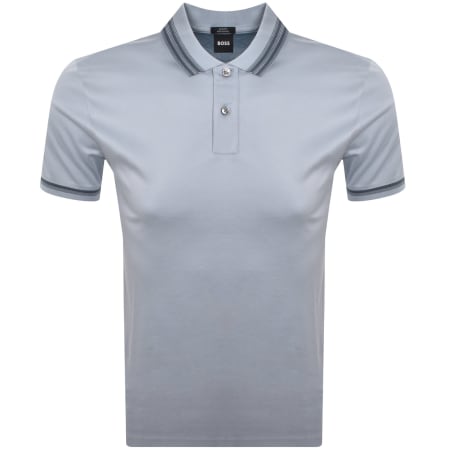 Product image for BOSS H Phillipson 202 Polo T Shirt Blue