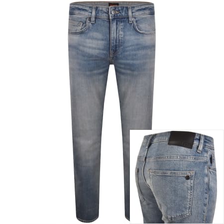 Product image for BOSS Delaware Slim Fit Jeans Bright Blue