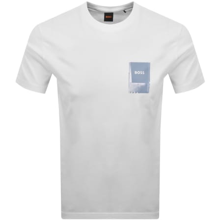 Product image for BOSS Plain T Shirt White