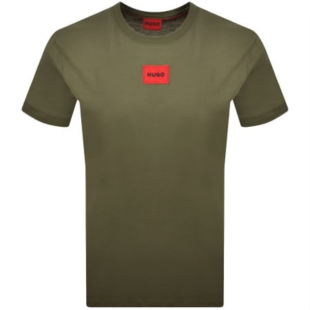 Product image for HUGO Diragolino212 T Shirt Green