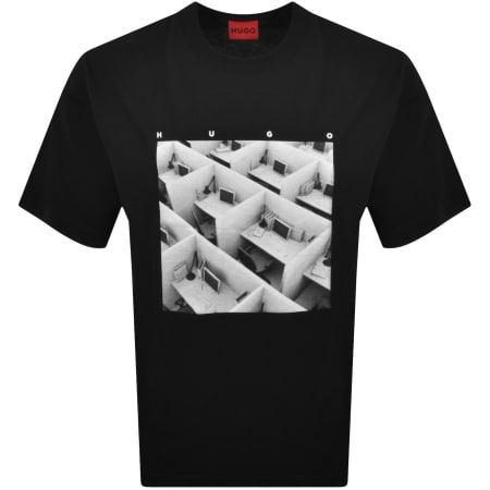 Product image for HUGO Dodger T Shirt Black