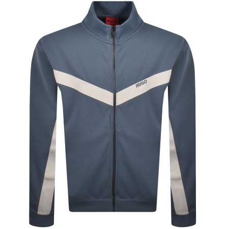 Product image for HUGO Darti Full Zip Sweatshirt Blue