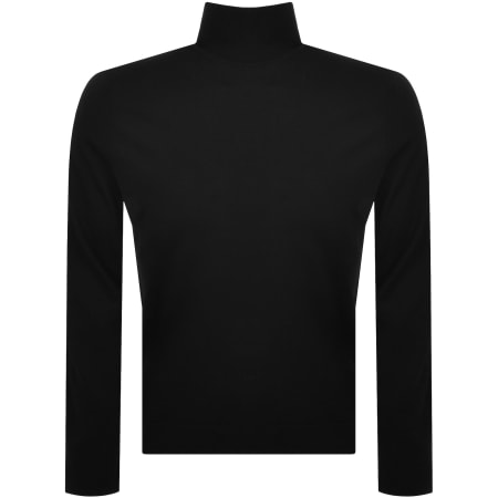 Product image for BOSS Helixon Wool Knit Jumper Black