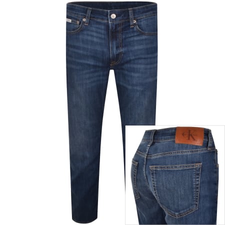 Product image for Calvin Klein Jeans Slim Taper Fit Jeans Blue