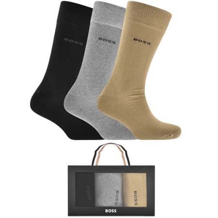 Product image for BOSS 3 Pack Crew Socks