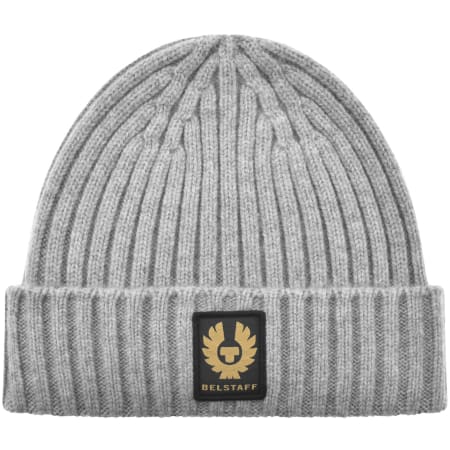 Product image for Belstaff Logo Watch Beanie Grey