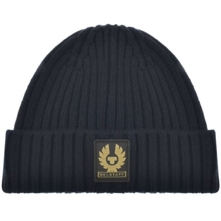 Product image for Belstaff Logo Watch Beanie Navy
