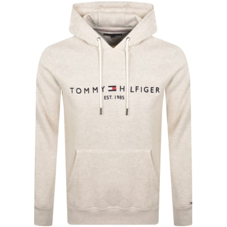 Product image for Tommy Hilfiger Logo Hoodie Beige