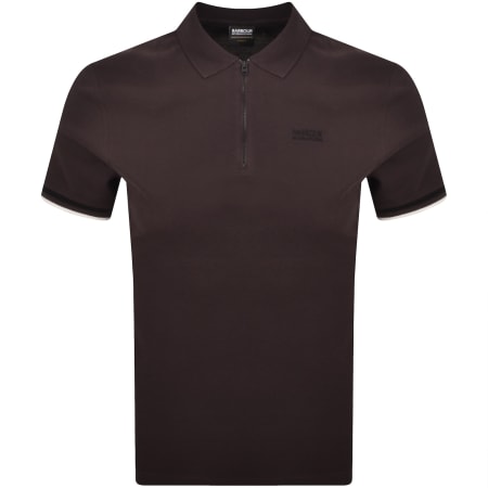 Product image for Barbour International Buxton Polo T Shirt Brown