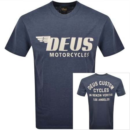 Product image for Deus Ex Machina Palermo T Shirt Blue