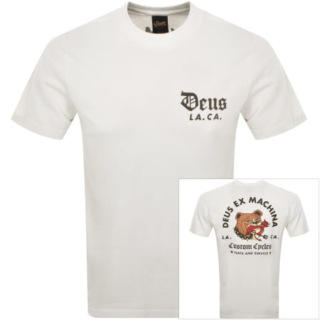 Product image for Deus Ex Machina Sourmug T Shirt Dirty White