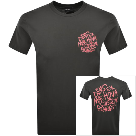Product image for Deus Ex Machina Scrambler T Shirt Grey