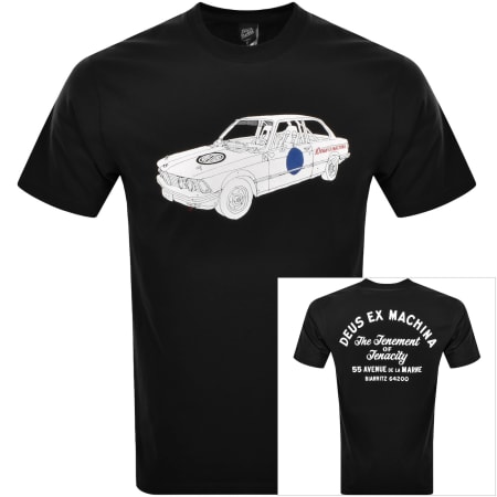 Product image for Deus Ex Machina Rallyeye T Shirt Black