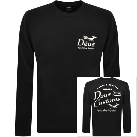 Product image for Deus Ex Machina Cuckoo Sweatshirt Black