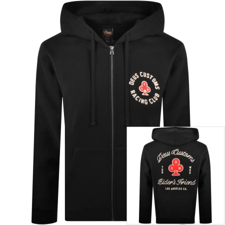 Product image for Deus Ex Machina Basto Zip Hoodie Black