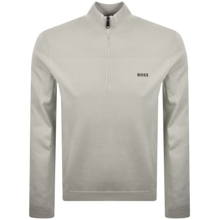 Product image for BOSS Knit Momentum-X Knit Jumper Beige