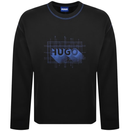 Product image for HUGO Blue Nothalic Sweatshirt Black