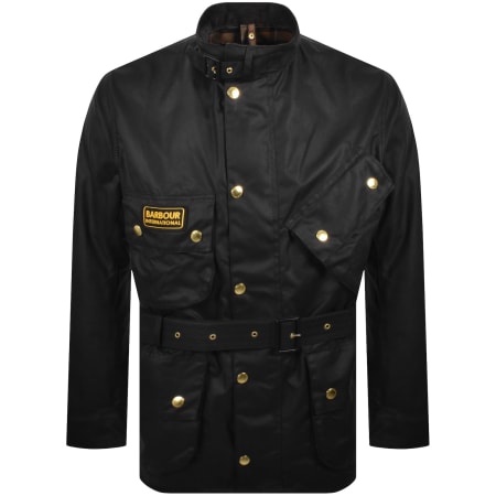 Product image for Barbour International Original Wax Jacket Black