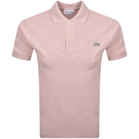 Product image for Lacoste Logo Polo Pink