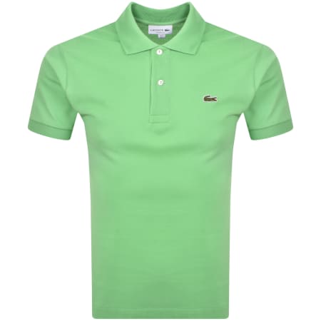 Product image for Lacoste Short Sleeved Polo T Shirt Green