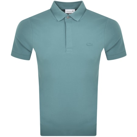 Product image for Lacoste Short Sleeved Polo T Shirt Blue