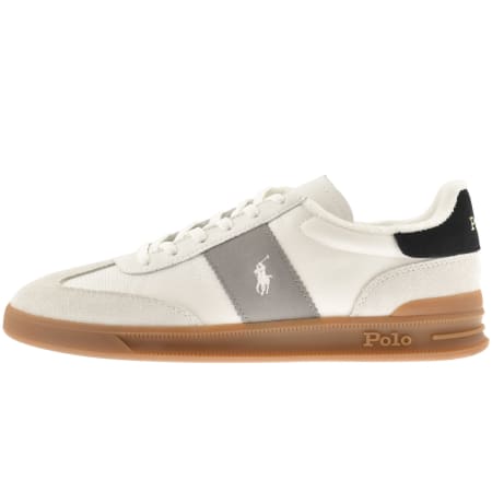Product image for Ralph Lauren Heritage Aera Trainers White
