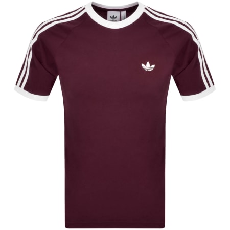 Product image for adidas Originals 3 Stripes T Shirt Maroon