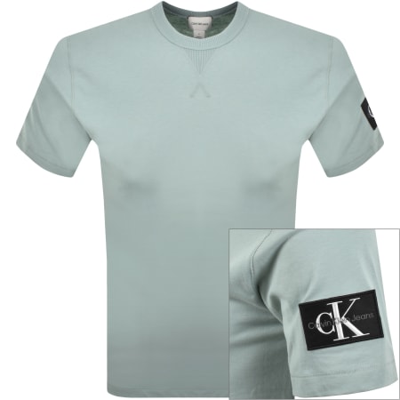 Product image for Calvin Klein Jeans Badge T Shirt Blue