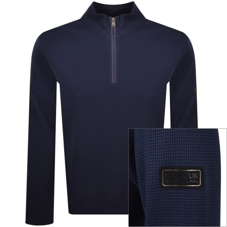Product image for Barbour International Bewley Sweatshirt Navy