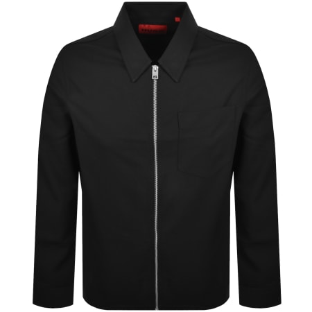 Product image for HUGO Enasoz Overshirt Jacket Black