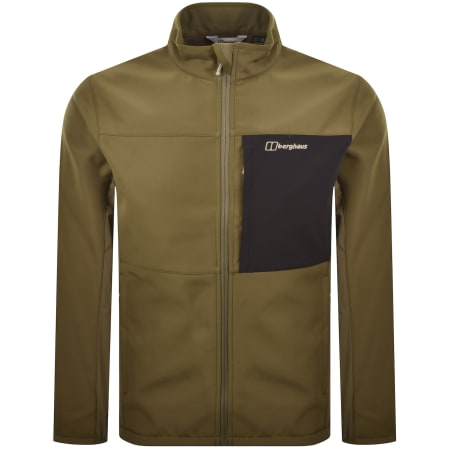Product image for Berghaus Ghlas 3.0 Softshell Jacket Brown