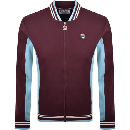 Product image for Fila Settanta Zip Track Top Fig Purple