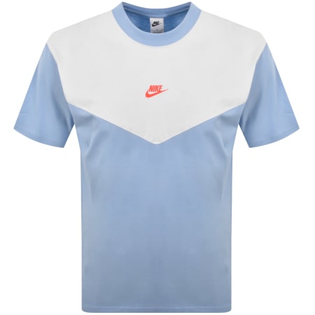 Product image for Nike Colour Block T Shirt Blue